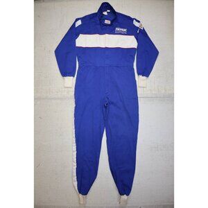 G-Force Racing Suit Coveralls Tatum Sand Cars Blue Size L SFI-32A/1 Flame Resist